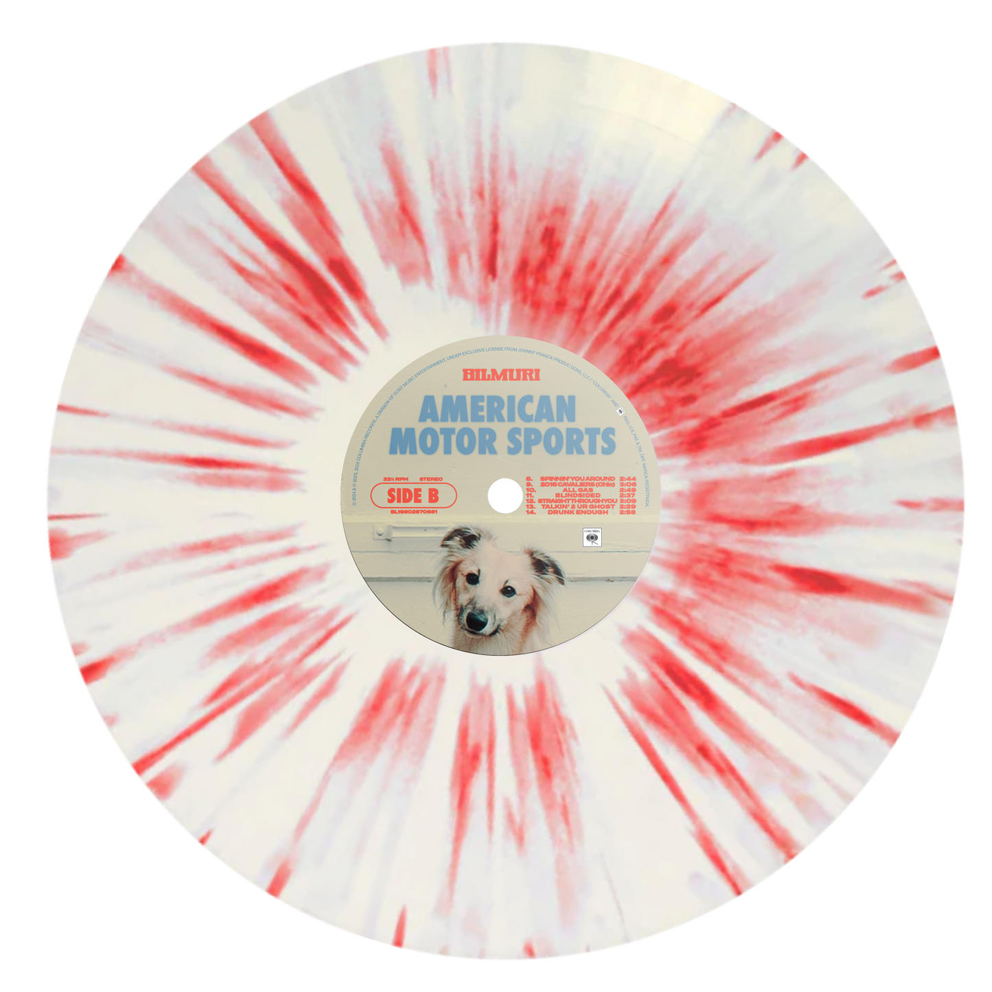 American Motor Sports - 420cc Edition - Red Splatter Vinyl